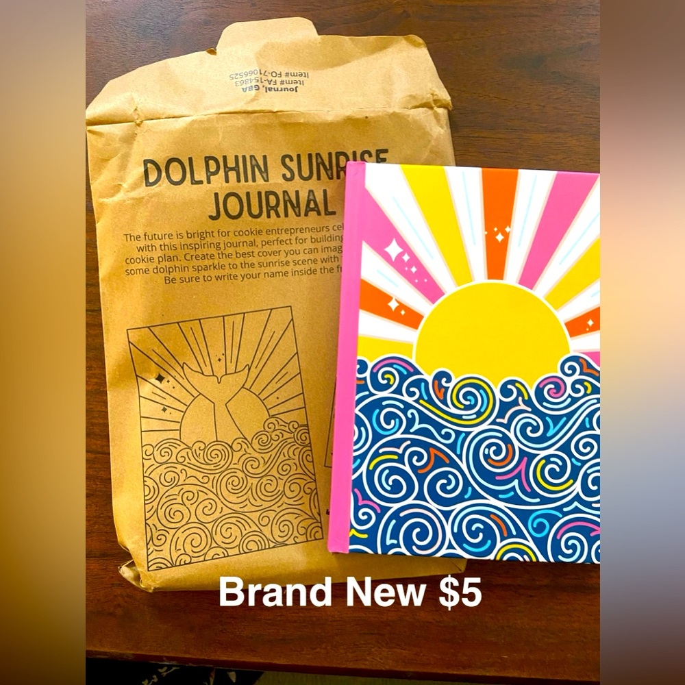 Dolphin Journal Girl Scout cookie reward prize